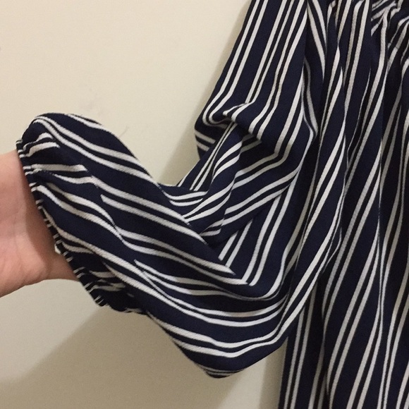Guess striped top (sz lg) - Picture 4 of 7